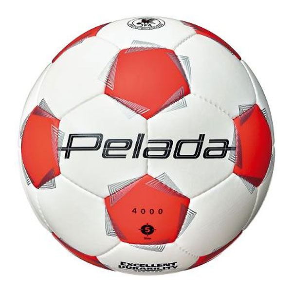 モルテン（Molten）　F5K4000WO サッカーボール 第6世代 ペレーダ4000 5号球　25SS