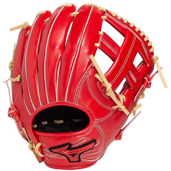 <限定クーポン発行中 4/10 01:59まで お買い物マラソン> ミズノ(MIZUNO) 1AJGR33503 7080 軟式 グラブ WILL DRIVE RED ウィルドライブ レッド IBE 内野手用 25AW