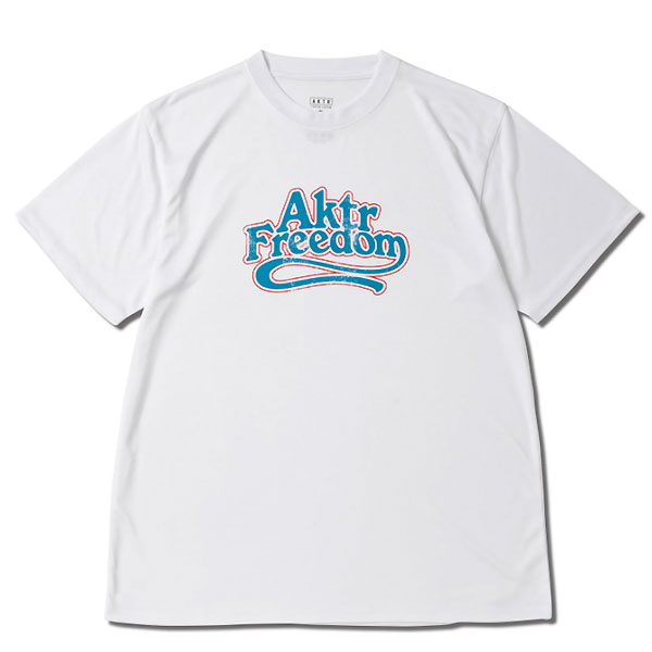 ＜ネコポス発送 送料無料＞ AKTR（アクター）　225028005 WH バスケットボール Tシャツ FREEDOM LOGO SPORTS TEE 25AW