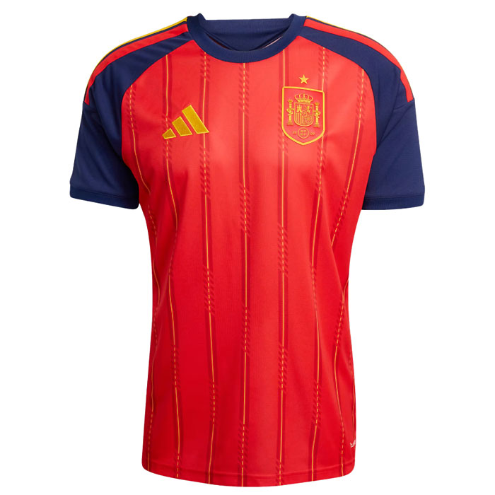 ＜限定クーポン発行中 4/10 01:59まで お買い物マラソン＞ ＜ネコポス発送 送料無料＞ adidas（アディダス）　KLH07 JN4390　サッカー スペイン代表 2026 ホーム レプリカユニフォーム 26Q1