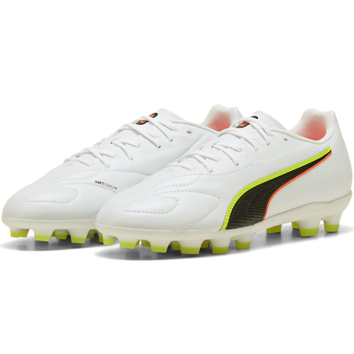 PUMA（プーマ） 108489 01　サッカー　スパイク ジュニア PUMA KING プーマ キング 20 マッチ HG/AG ＋ MID 26Q1