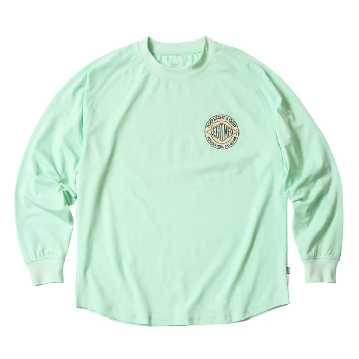 ＜ネコポス発送 送料無料＞ LEGIT（レジット）　25021007 MNT　バスケットボール 長袖Tシャツ Hollow L/S TEE　25FW
