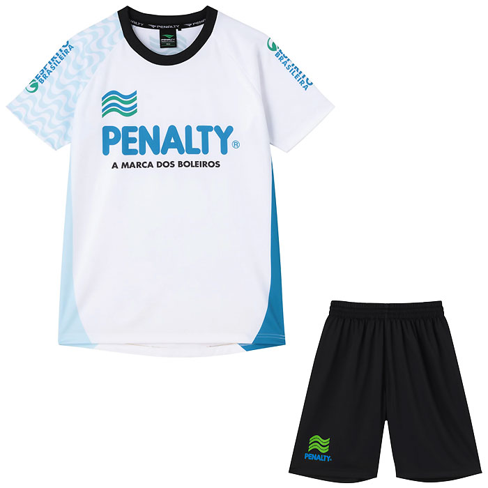 ＜限定クーポン発行中 4/10 01:59まで お買い物マラソン＞ PENALTY（ペナルティ）　POS6016J 10　サッカー　フットサル　プラクティスウェア ジュニア ハイス 半袖Tシャツ・ショーツ 上下セット 26SS 4,491円