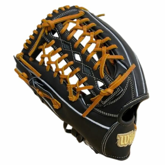 Wilson（ウイルソン）　WBW104699 BLK　野球　硬式 グラブ　Wilson Staff DUAL　 外野手用 D8型 26SS