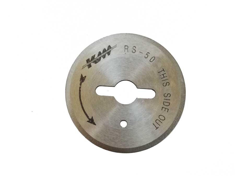 楽天市場】KM 小型裁断機(RS-100)用替刃（丸刃）：アウトレット品