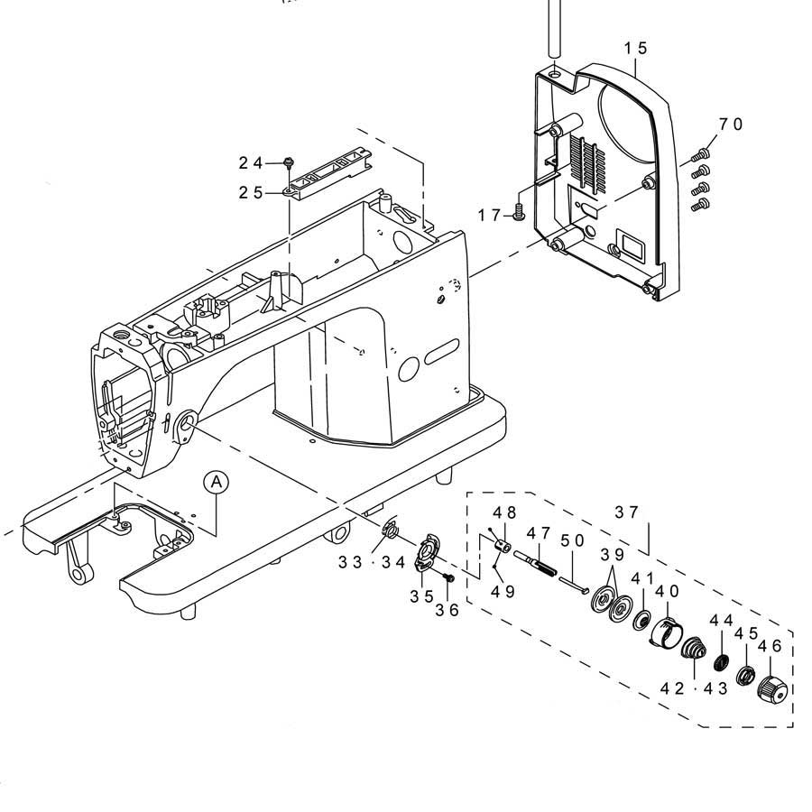 楽天市場 Juki 職業用ミシン用糸調子バネ 渦巻きバネ メール便での発送ｏｋ 安藤ミシン商会