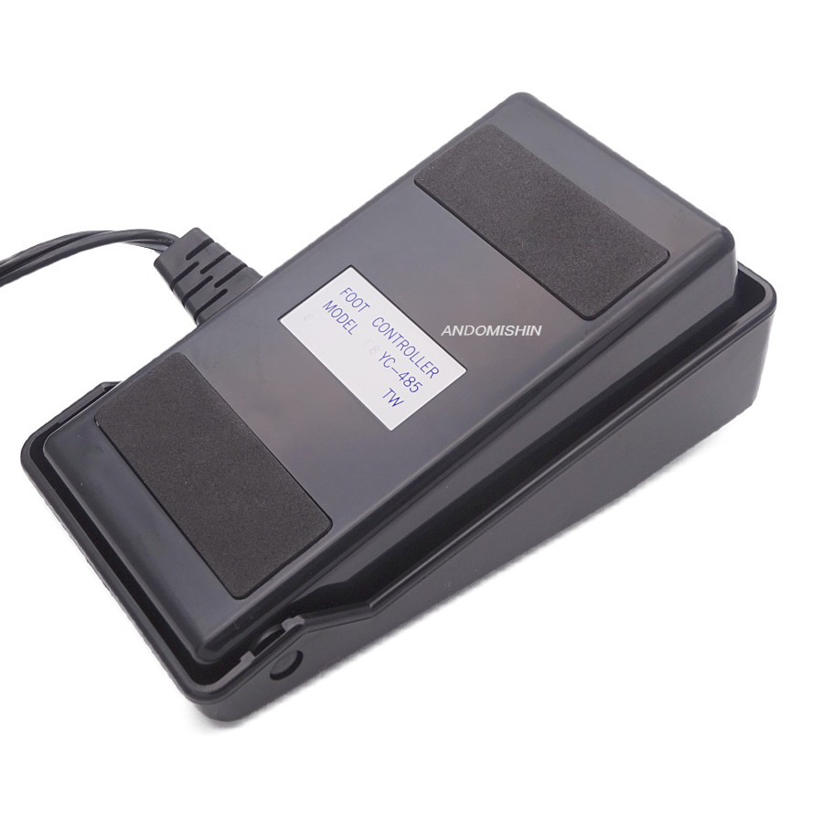 【楽天市場】JUKI 職業用ミシン用(TL98H専用）フットコントローラー：MODEL YC485（丸ピン型）【送料無料】【代引き手数料