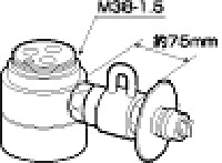 《送料区分1》パナソニック Panasonic　分岐水栓　CB-SEA6｜あんどんや