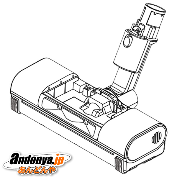《送料区分1》パナソニック Panasonic 純正品 交換用 部品 掃除機用　掃除機用床ノズル（水タンク無）　AVA96Q-320W｜あんどんや