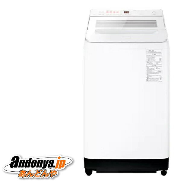 《送料区分C》パナソニック 縦型全自動洗濯機 液体洗剤・柔軟剤 自動投入対応 NA-FA10K6-W [ホワイト]｜あんどんや