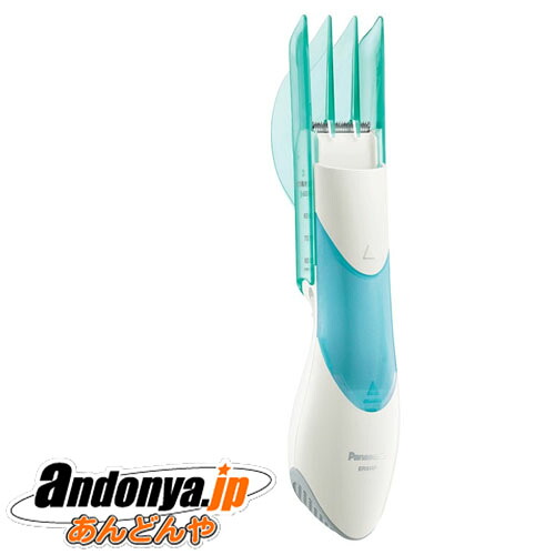《送料区分1》パナソニック Panasonic 家庭用散髪器具 カットモード　毛くず吸引 ER511P-G（緑）｜あんどんや