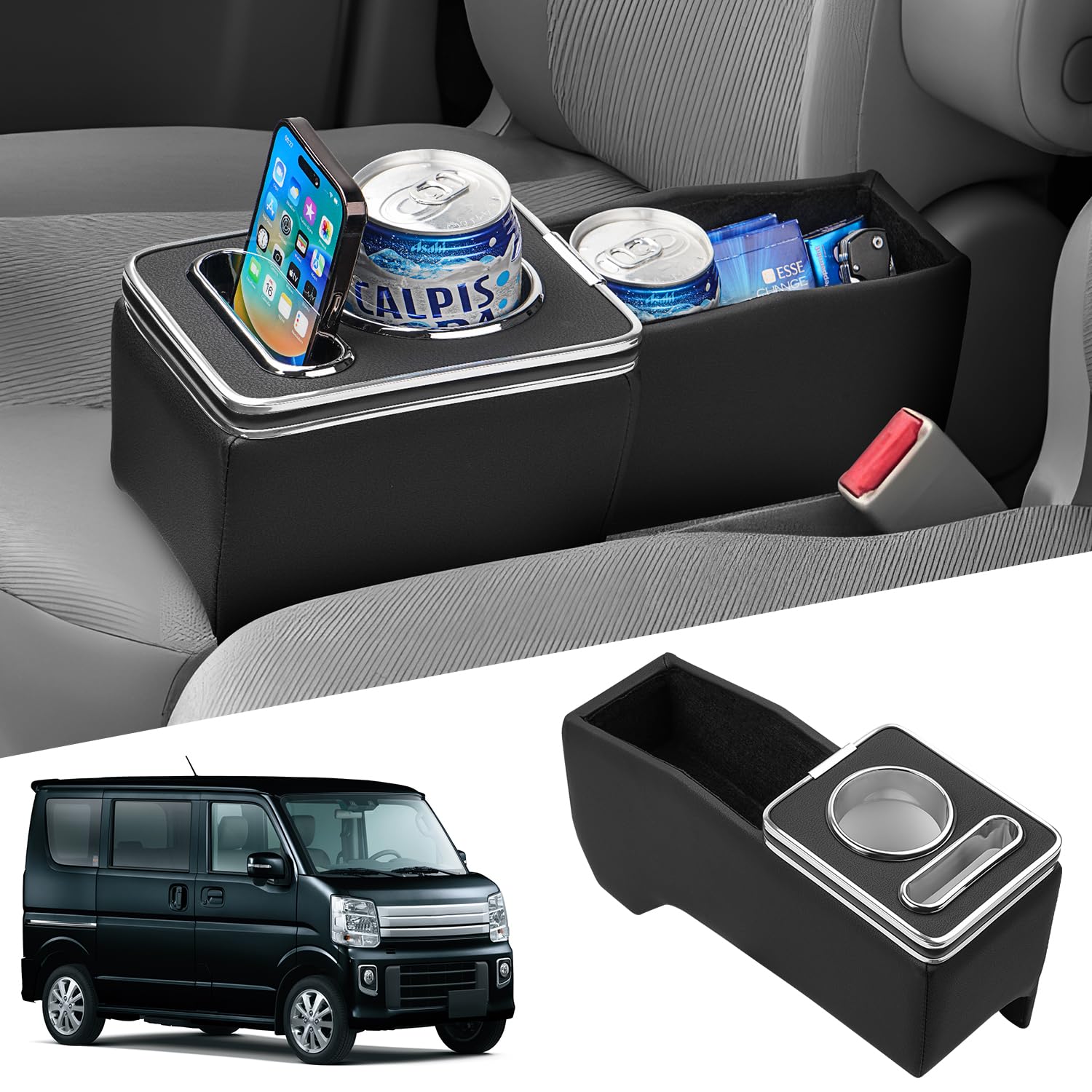 エブリイバン(DA17V)「手作り収納式サイドテーブル」 No.1 エブリイバン(DA17V)「手作り収納式サイドテーブル」Ver.3.1 N5