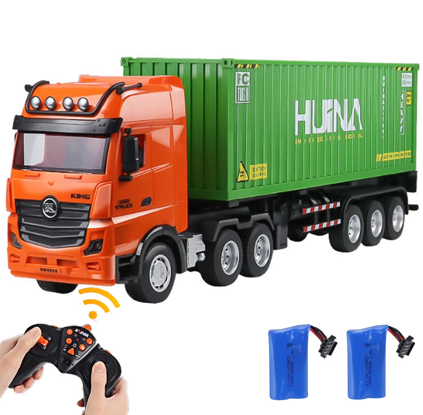 楽天市場】ラジコンカー こども向け コンテナトレーラー ラジコン