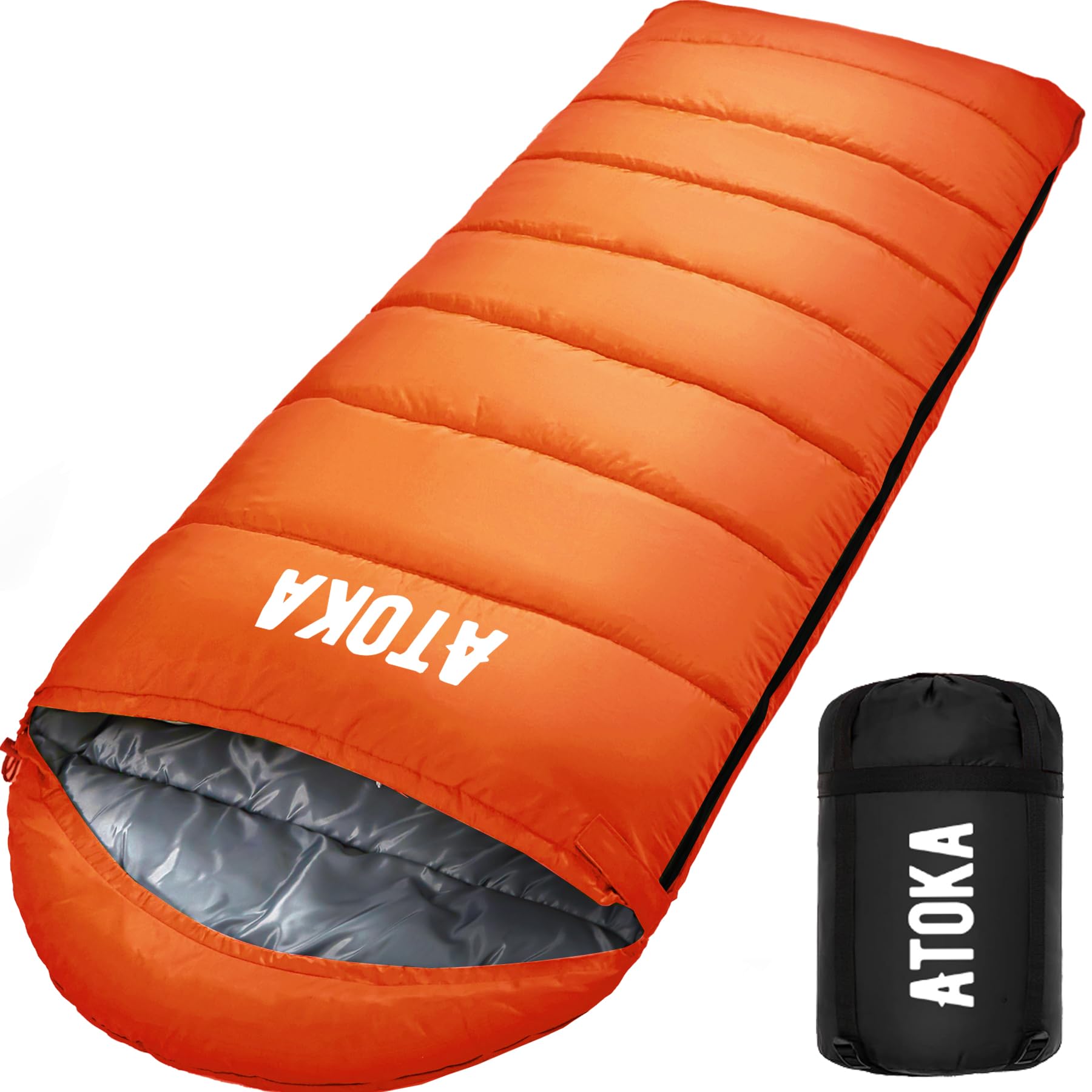 寝袋 封筒型 軽量 保温 冬用 夏用 1.0Kg 1.4Kg 1.8Kg コンパクト オールシーズン 快適温度 簡単収納 軽量 中綿 登山 車中泊 防災用 アウトドア キャンプ 丸洗い可能 春夏秋冬の使用可能 収納袋付き