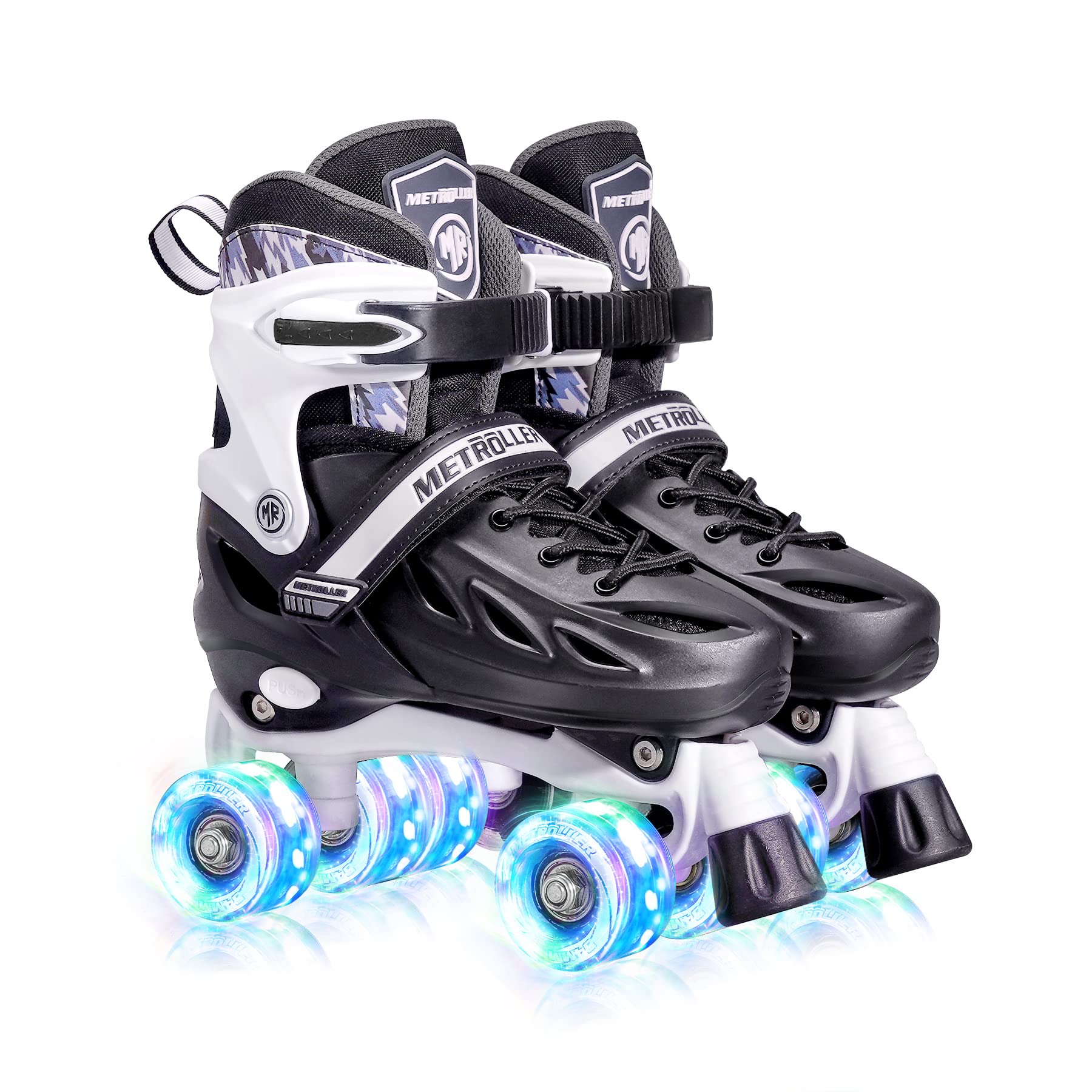ローラースケート 女の子 キッズ 男の子 Roller Skates 調節可能 4サイズ 初心者用 子供 ローラー スケート ライトアップホイール付き 大人インラインスケートレディース メンズ L：235-255mm 7,004円