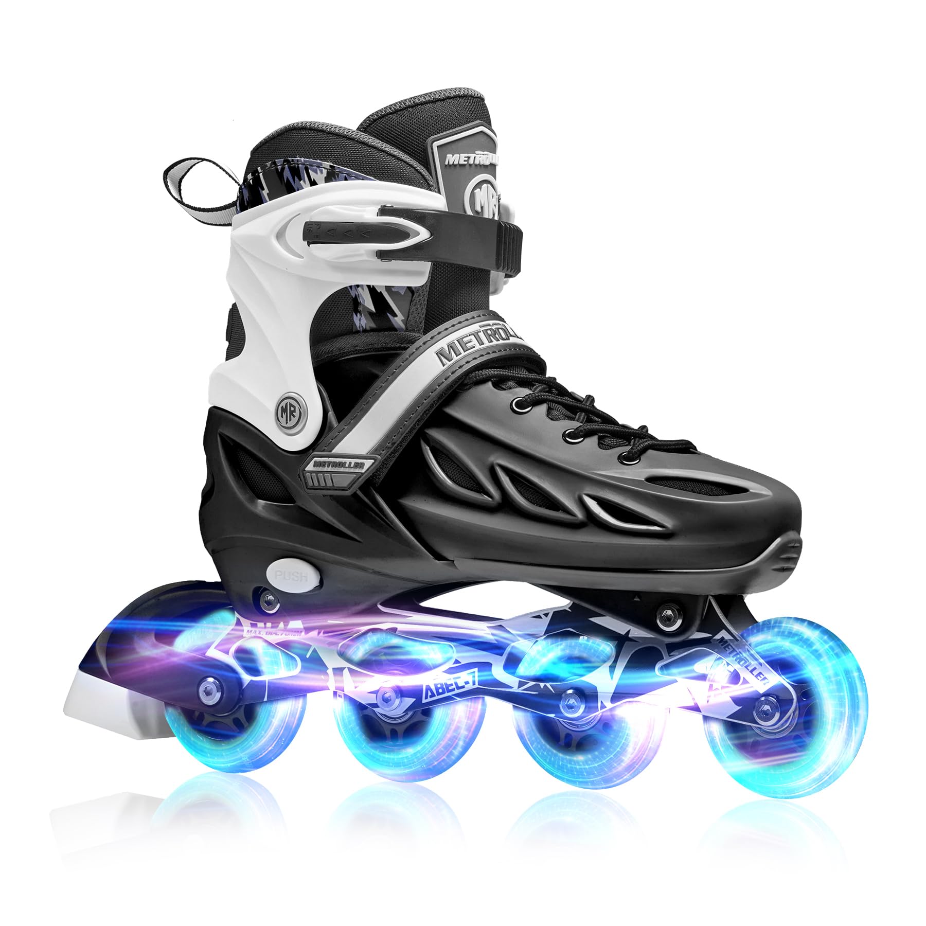 インラインスケート 男女用、女性用、4サイズ 調節可能 ローラーブレード ライトアップホイール付き、 Inline skate イルミネーションローラーブレード キッズ&大人用、初心者、若者向け 子供インライン スケート
