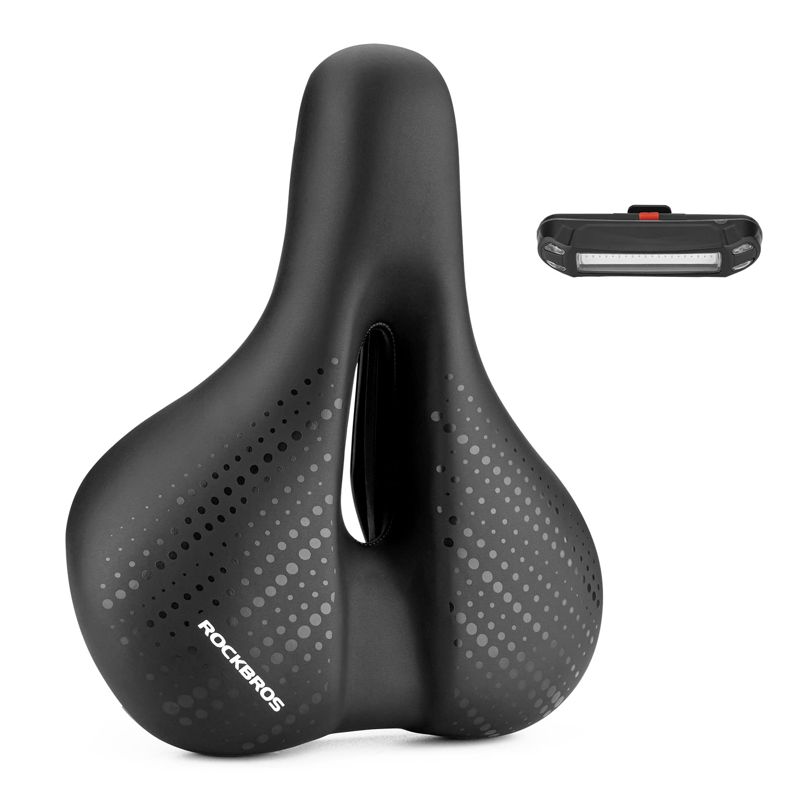 ❇️自転車 サドル 穴開き 衝撃吸収サドル クッションサドル 黒 サドルボリューム Amazon.co.jp: ROCKBROS 自転車 サドル サドルクッション 低反発 痛く