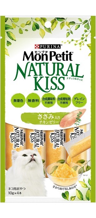 ネスレ　 モンプチ　ナチュラルキッス　ささみ入り　チキンゼリー　40g（10g×4本）×★30個★　NK2【ケース販売・目隠し梱包不可】