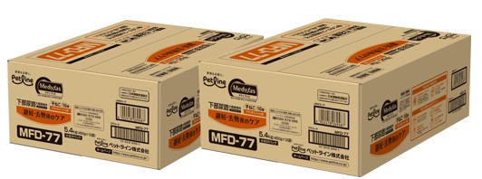 ペットライン　 メディファス　避妊・去勢後のケア　子ねこから10歳まで　チキン＆フィッシュ味　5.4kg×★2個★　MFD-77
