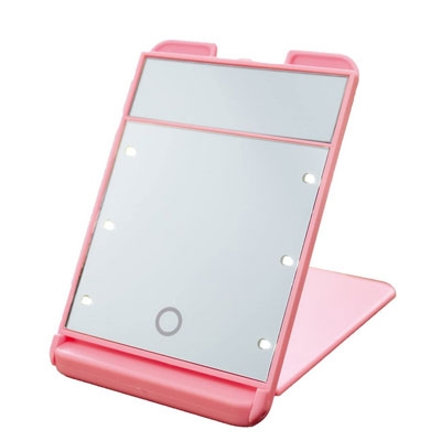 楽天市場】ブライトニングミラー タッチ ホワイト YLD-2500 3倍拡大鏡