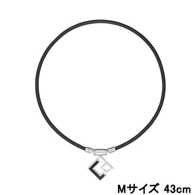 コラントッテ TAO ネックレス AURA シルバー&times;ブラック 【Mサイズ 43cm】｜Ａｎｅｍｏｎｅ