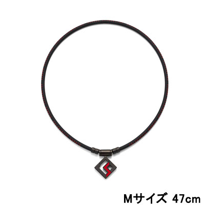 コラントッテ SPORTS PRO マグチタンネックレス SG160 ブラックチタン&times;レッド【Mサイズ 47cm】｜Ａｎｅｍｏｎｅ