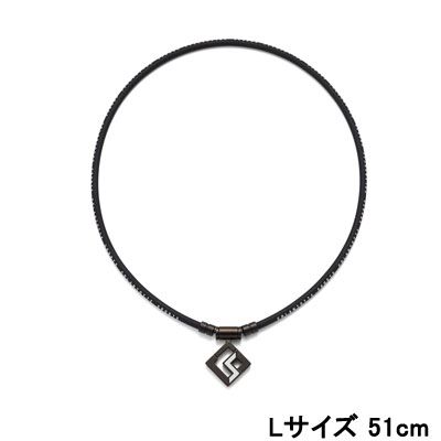 コラントッテ SPORTS PRO マグチタンネックレス SG160 ブラックチタン&times;ホワイト【Lサイズ 51cm】｜Ａｎｅｍｏｎｅ