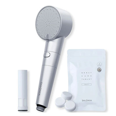 サロニア　SALONIA シャワーヘッド SALONIA シャワーヘッド サロニア ファインバブルクリア 塩素除去