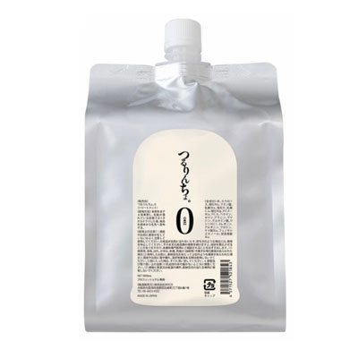 髪にドラマを。 つるりんちょ。 0 zero ケイ素トリートメント 1000ml レフィル