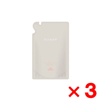 【ポイント2倍中!!】ミルボン suwae スワエ リラクシング トリートメント 400ml レフィル【3個セット】