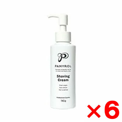 【百貨店大売り出し!!継続期間中尖んがり2倍!!】パミロール シェービング 皮膚軟化剤 145g【6個書き割り】