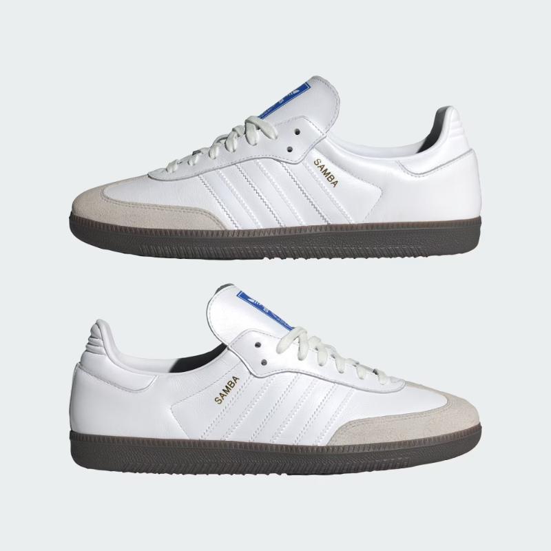 adidas アディダス SAMBA OG Cloud White / Cloud White / Gum (IE3439) オリジナルス メンズ レディース シューズ・靴 スニーカー 白 ホワイト ローカット｜ANERCA 12,122円
