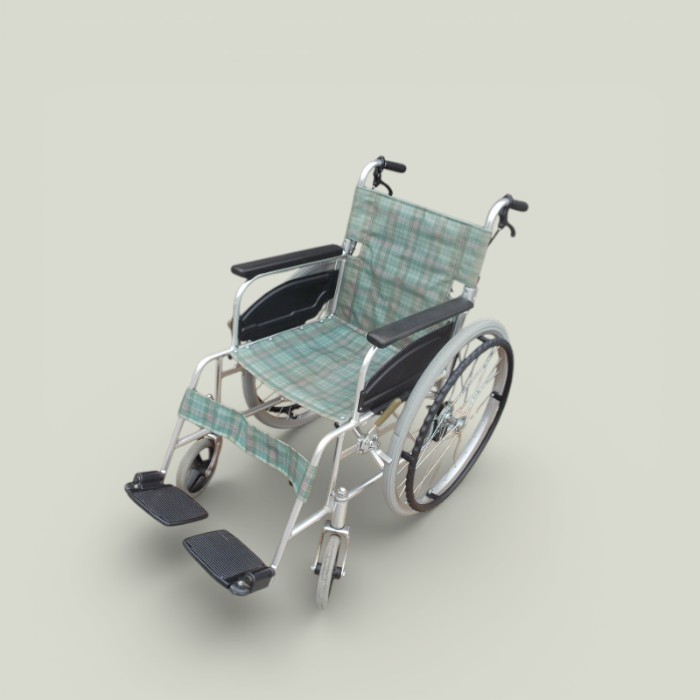 【中古】 貨物輸送無料 ワケアリ 日進医療器 自走式車いす NA-467A ts-26-0226-04