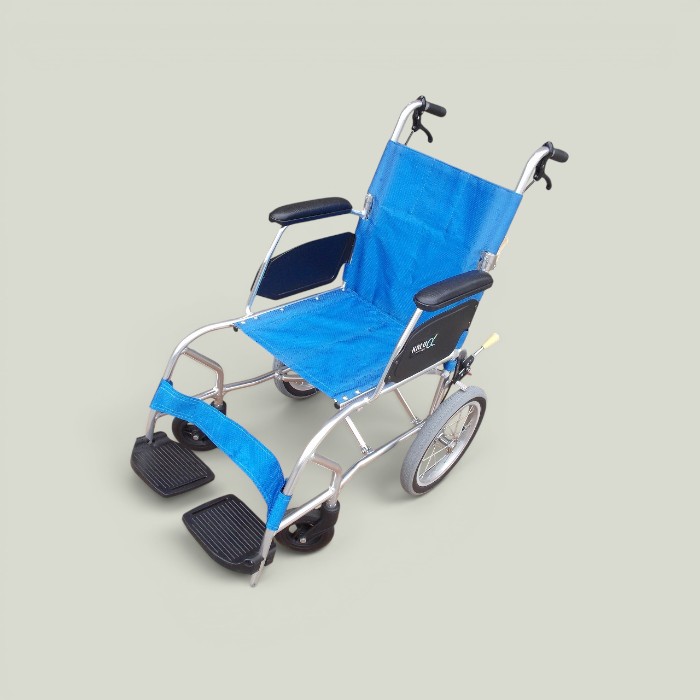 【中古】 貨物輸送無料 ワケアリ 日進医療器 自走式車いす NAH-L7α ts-26-0527-06