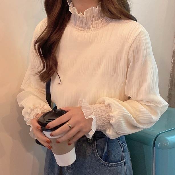 楽天市場】トップス ブラウス レース Vネック カットソー 刺繍 長袖