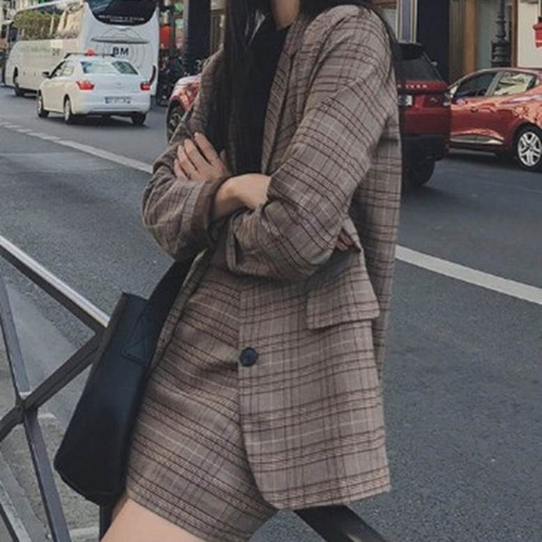 ZARA チェック柄 フォーマル　ブレザー & プリーツスカート セット 05644868401-e1.jpg?ts=
