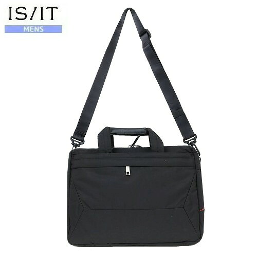SALE40%OFF IS/IT イズイット ホップス 3WAY A4 ビジネスバッグ 黒 22/8/1 040822 23.10sage