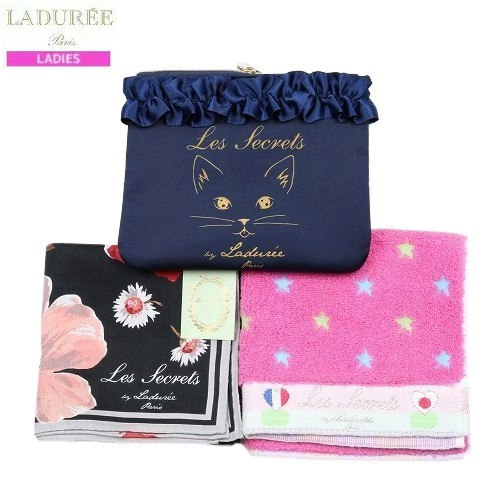 楽天市場】スクレ・ラデュレ LADUREE マカロン＆パティスリー柄 ロゴ