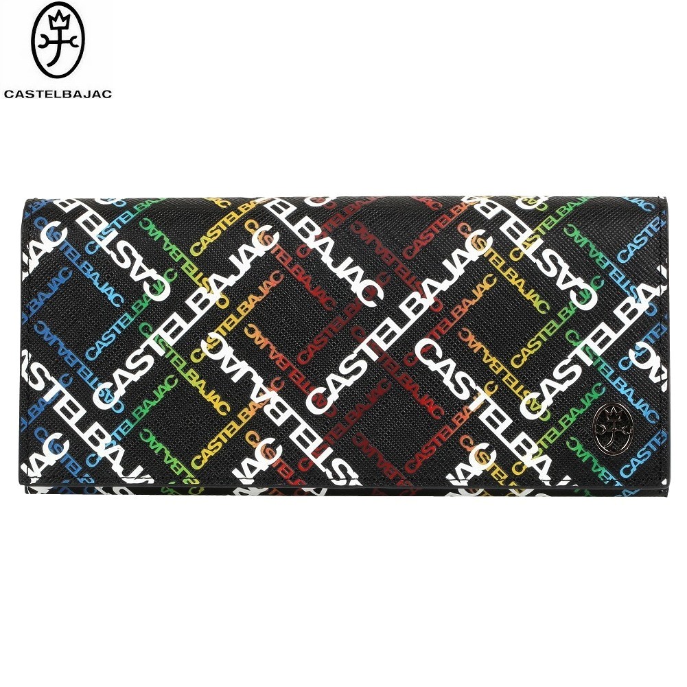 カステルバジャック 長紙入れ CASTELBAJAC 25%OFF メンズ ブランド名 差し上げ物 差し上げ物 本革 カルル なめし革 黒 0409BE