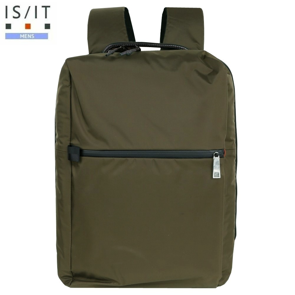 イズイット 背嚢 IS/IT 47%OFF メンズ ブランド名 リップス 超軽さ 高性能ナイロン ビジカジ カーキ 1510BE