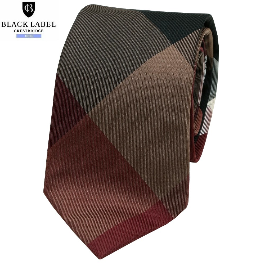楽天市場】ブラックレーベル クレストブリッジ ネクタイ メンズ