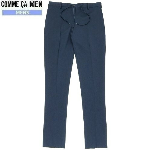 コムサメン スラックス COMME CA MEN 61%OFF メンズ ブランド ギフト プレゼント ソロテックスフルフラン イージースラックス 紺 23/9/5 280923【ネコポスで送料無料】