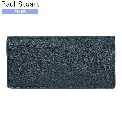 ポールスチュアート 長財布 Paul Stuart 40%OFF メンズ ブランド ギフト プレゼント 本革 型押しレザー キリコスタレザー 紺 23/10/1 051023