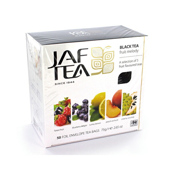 楽天市場】JAF TEA ジャフティー フルーツメロディ ティーバッグ 1.5g×20TB 紅茶 フレーバー スリランカ : 珈茶問屋アンジェ楽天市場店