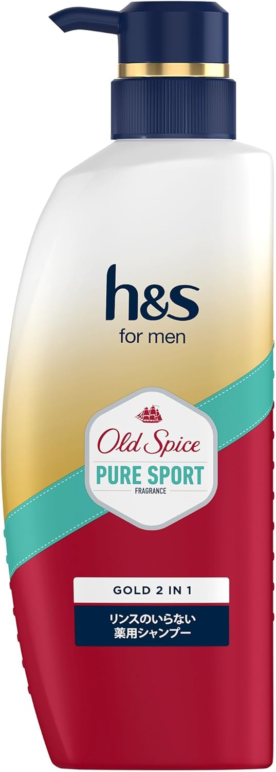 h&s for men ゴールド 2in1 オールドスパイス ピュアスポーツ1箱 h&s for men ゴールド 2in1 オールドスパイス ピュアスポーツの