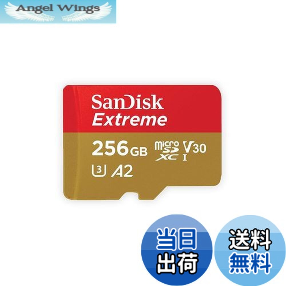 【貨物輸送無料】SanDisk 256GB microSD歌留多 SDXC UHS-1 U3 V30 4K Ultra 固定ディスク相応う SDSQXA1-256G-GN6MN [並行輸入品]