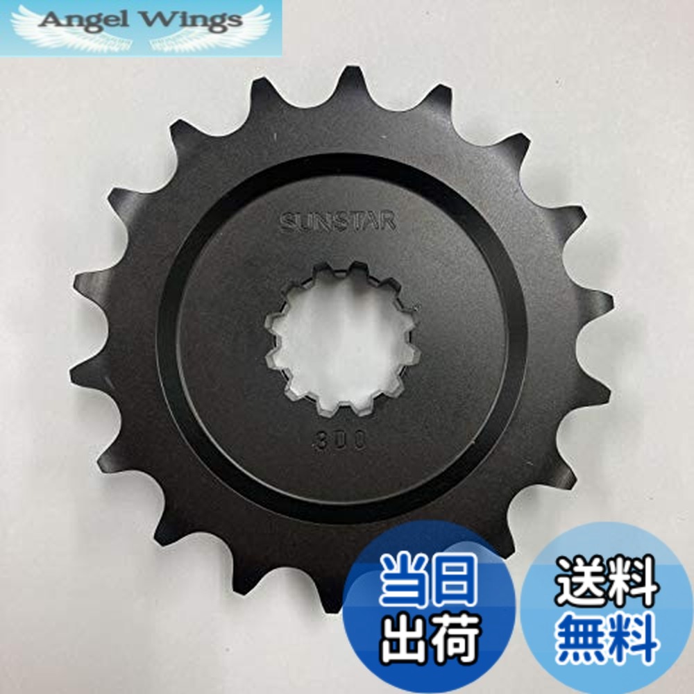 【送料無料】サンスター(SUNSTAR) フロントスプロケット 品番3D0-18(520サイズ/18T/6.0mmオフセット) Z1100R(520con)・Z1000R(520con)・Z1000J(520con)など｜Angel Wings