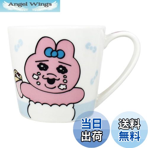 おぱんちゅうさぎ　フィギュア　ぬいぐるみ　マグカップ　セット フィギュア付きマグカップ おぱんちゅうさぎ – FAN+Life