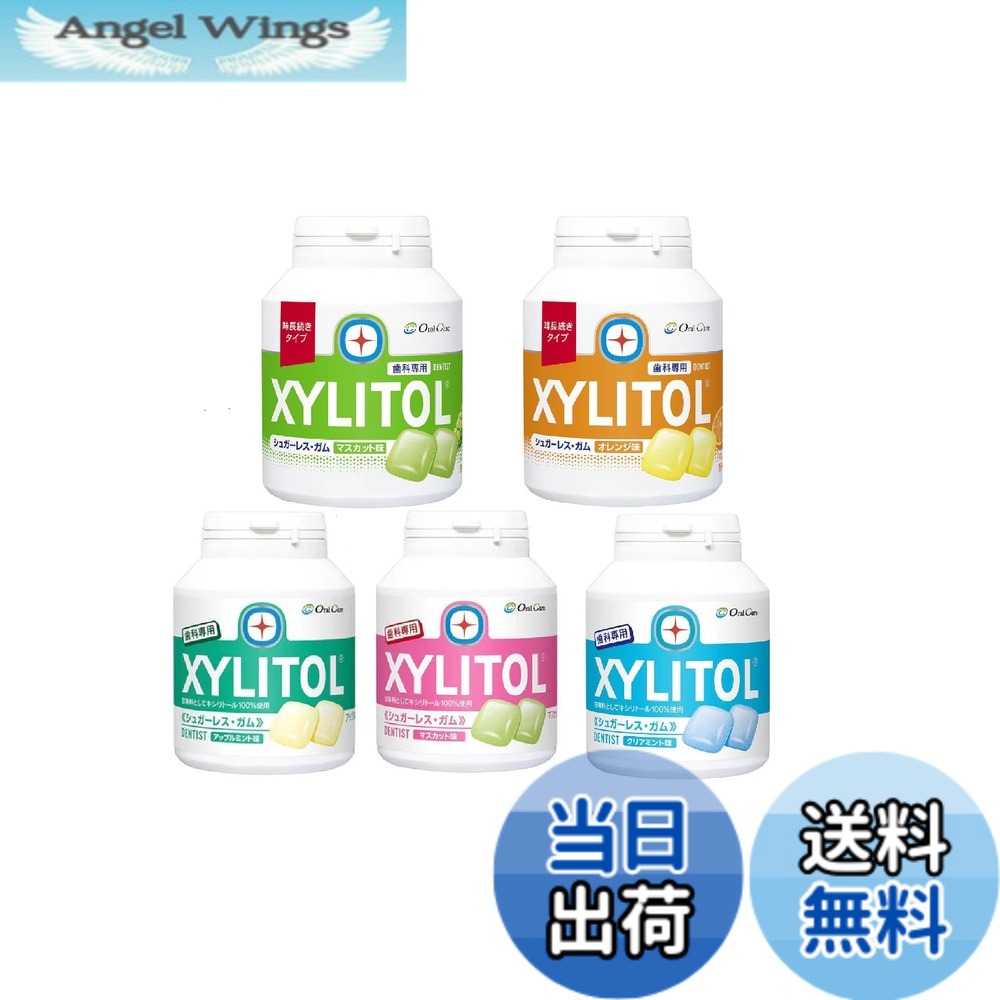 【貨物輸送無料】【オーラルケア】歯科専用 キシリトールガム 瓶 全5類概念 アソート 1書き割り