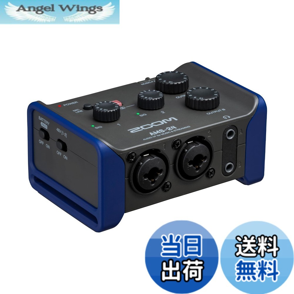 【送料無料】ZOOM ズーム オーディオインターフェース 2イン/2アウトUSB-Type-C AMS-22 色：ブラック、サイズ：小